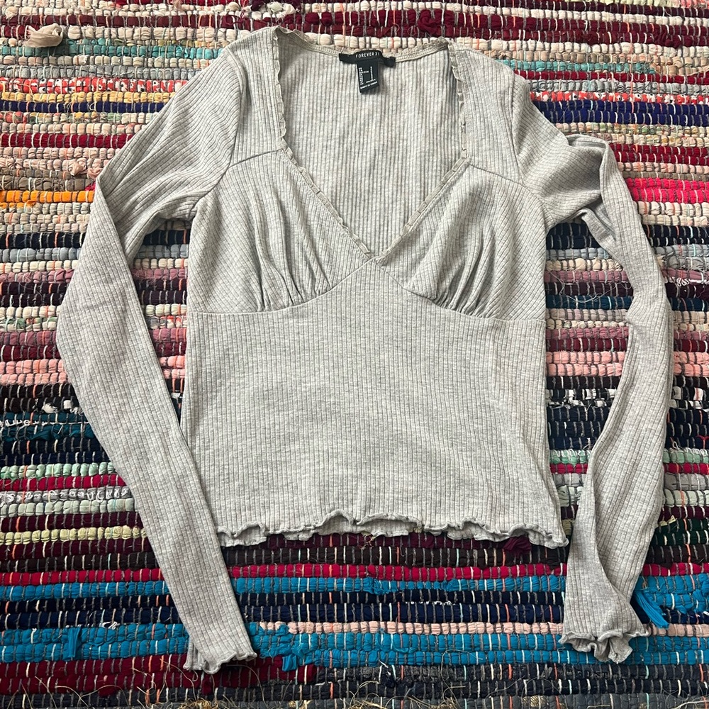 Forever 21 Grey Longsleeve